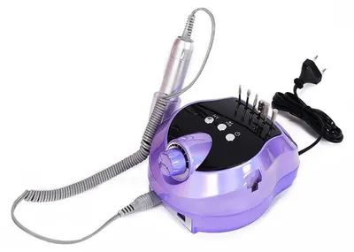 Obrázek produktu pro Verk 24497 Bruska na nehty s nástavci 45000 rpm, 80 W, fialová