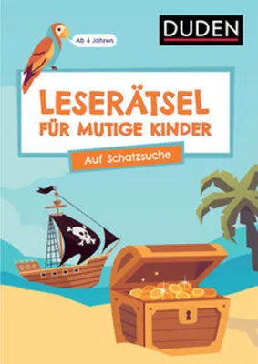 Obrázek produktu pro Leserätsel für mutige Kinder - Auf Schatzsuche - Ab 6 Jahren