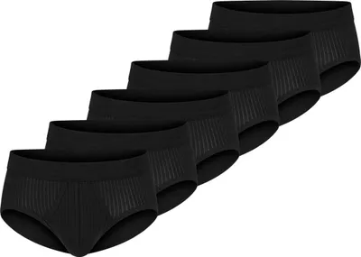 Produktbild von Schiesser 6er Pack Baumwolle Essentials Authentic Slip / Unterhose Stilvolles Nadelzug-Design, Weiche Single-Jersey-Qualität, Komfortbund mit Eingriff