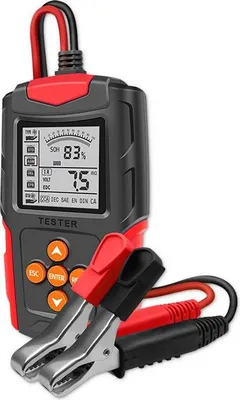 Image de Qoltec LCD digital battery tester,12V,24V,3-200Ah