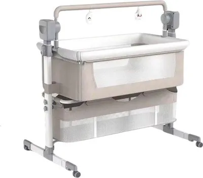 Produktbild von Elektrisches Schaukelpaket Babybett mit Moskitonetz