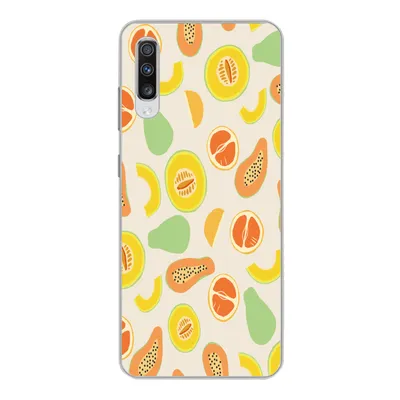 Produktbild von MuchoWow® Handyhülle Schutzhülle Hülle für Samsung Galaxy A70 Obst - Muster - Melone Silikon Softcase Handy Hülle - Schutzhaube
