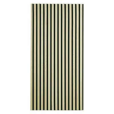 Obrázek produktu pro Akustikpaneel 60 x 120 cm 1 Stück Akustikpaneele Holz Creme Paneele Wandpaneele Deckenpaneele 3D Wandpaneel Wandverkleidung Dekorpaneel