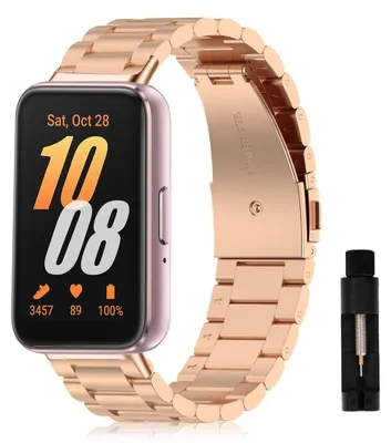 Image de Bracelet en acier inoxydable pour Samsung Galaxy Fit 3