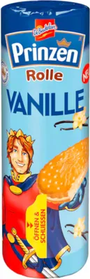 Image de De Beukelaer Rouleau de Princes fourré à la crème vanille paquet de 352g