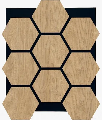 Produktbild von AS Country Stone | Wandverkleidung Akustikpaneel Hexagon | Karina
