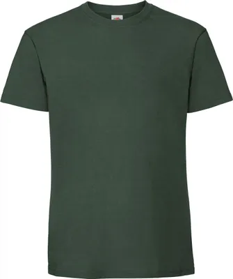 Produktbild von Fruit Of The Loom Herren Premium T-Shirt RW5974 (2XL) (Flaschengrün)