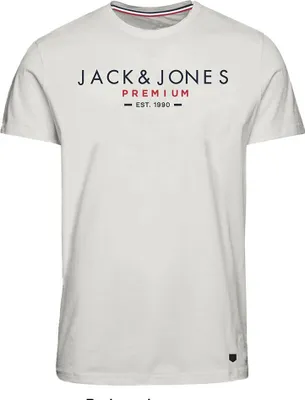 Produktbild von Jack & Jones Club Kurzarm-t-shirt Weiß M Mann Weiß M