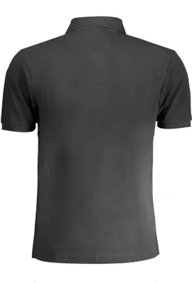 Immagine prodotto di La Martina Schwarzes Kurzärmeliges Poloshirt Für Herren
