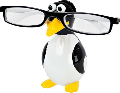 Produktbild von Brillenhalter Pinguin Packung mit 12 Stück