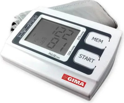 Immagine prodotto di GIMA Smart Arti superiori Misuratore di pressione sanguigna automatico Sfigmomanometro Digitale Automatico Bianco