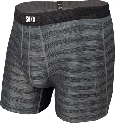 Produktbild von Droptemp Cooling  Mesh Boxer Brief Fly Größe S Farbe black heather