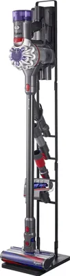 Produktbild von VEVOR Staubsaugerständer, kompatibel mit Dyson V6 V7 V8 V10 V11 V15, Staubsaugerständerhalter mit 4 Haken für Dyson DC30 DC31 DC34 DC35 DC58 DC59 DC62 D74 kabellose Staubsauger & Zubehör