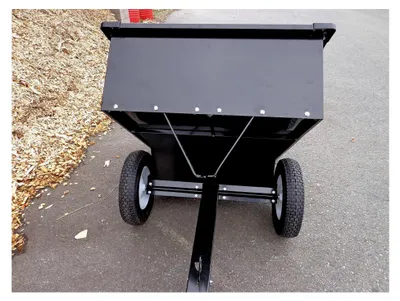 Produktbild von Anhänger für Rasentraktor mit 225 kg Nutzlast