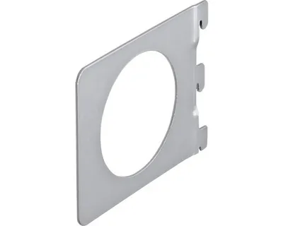 Immagine prodotto di Appendiabiti da parete 14,2 x 11,8 cm argento