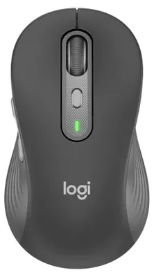 Produktbild von Logitech Signature M750 - Maus - optisch - 6 Tasten - kabellos - 2.4 GHz, Bluetooth - Logitech Logi Bolt USB-Receiver - Graphite