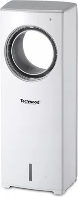Obrázek produktu pro Bezventilátorový chladič a zvlhčovač Techwood TRF-7008, 110 W, oscilace, 3,22 m/s, 7,14 m3/min, 3 rychlosti, časovač, bílá