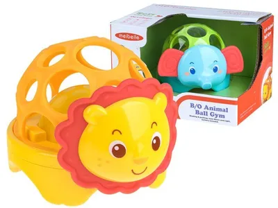Produktbild von Tier-SAFARI-BEISSSPIELZEUG Rasselspielzeug ZA2035
