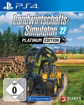 Produktbild von Landwirtschafts-Simulator 22: Platinum Edition PS4-Spiel