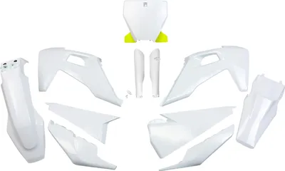 Zdjęcie produktu dla Zestaw owiewek UFO PLAST do modeli Husqvarna A biały