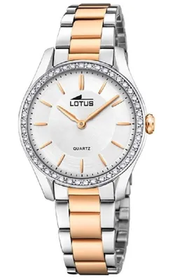 Produktbild von Lotus Damen Uhr Classic Luxus Elegant Edelstahl Armbanduhr silbergold UL18798/1