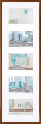 Immagine prodotto di Walther cornice in plastica New Lifestyle bronzo 5 foto 10x15 cm