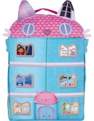 Immagine prodotto di Schmidt Spiele Gabys Dollhouse, Puppenhaus, Spielzeug, mit 3 Figuren, Plüsch, 41 cm, 42804