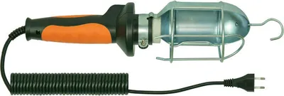 Image de Luminaire d'atelier avec câble de 10 m, orange, 60 W, E27, Pawbol D.3037G