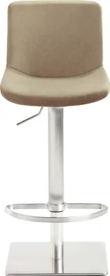 Produktbild von Bar-/Tresenhocker 1287 Gestell Edel- stahl , Sitzschale beige,