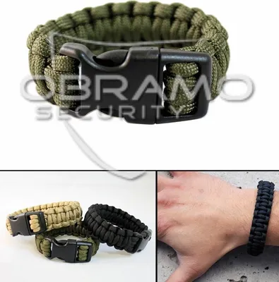 Produktbild von Survival Armband Coyote 22mm S