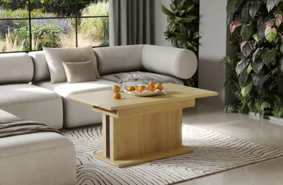 Zdjęcie produktu dla Ława rozkładana podnoszona Solaria 110(170)x65 dąb natura