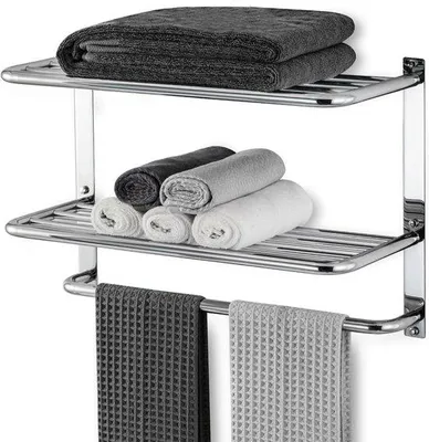 Produktbild von Famanu Handtuchhalter ohne Bohren aus Edelstahl - Wandmontage