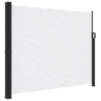 Immagine prodotto di vidaXL Tenda laterale estensibile bianca 170x300 cm