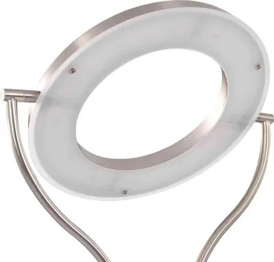 Produktbild von vidaXL Stehlampe 18 W Silbern 180 cm Dimmbar