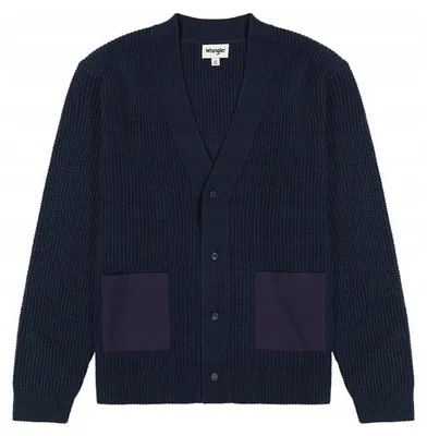 Zdjęcie produktu dla Wrangler 112357288, bluza męska, kolor niebieski, rozmiar L
