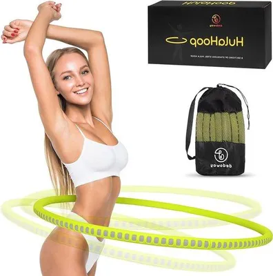 Obrázek produktu pro 1. Fitness obruč pro efektivní trénink2. Nastavitelná obruč pro hubnutí3. Obruč pro trénink břicha a pasu