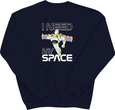 Produktbild von Disney - "Lightyear I Need Space" Sweatshirt für Damen BI25275 (L) (Marineblau)
