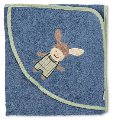 Produktbild von Sterntaler Kapuzenbadetuch 100x100 cm ESEL Emmilius