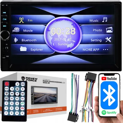 Zdjęcie produktu dla Radio Samochodowe Lcd Android Wds-30