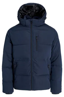Obrázek produktu pro Jack & Jones 12279432_2077_XXXXL, Péřovka, Uni, Dospělý, Zip, Polyester, Modrá
