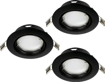 Zdjęcie produktu dla EGLO PENETO, GU10, LED, 1200 lm, 220-240 V, Czarny