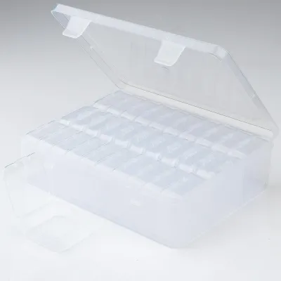 Produktbild von Omgoods – 62 transparente Aufbewahrungsboxen für kleine Gegenstände