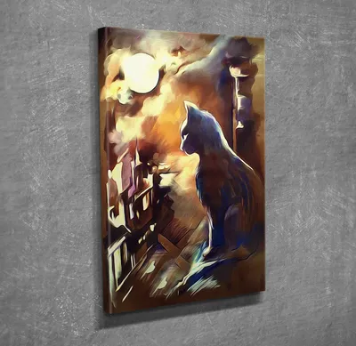 Produktbild von Wallity, DC056- MJS3224, Bunt, Leinwandbilder, 30 x 40 cm, 100% Leinwand
