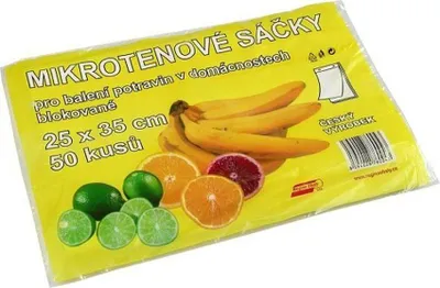 Obrázek produktu pro sáček mikrotenový 3l 25x35cm (50ks)