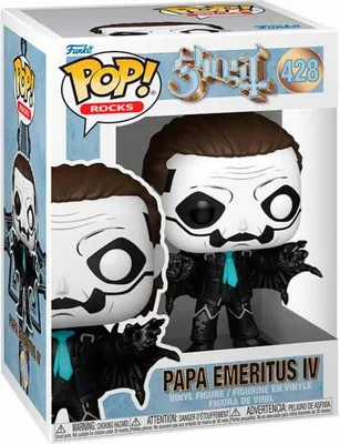 Zdjęcie produktu dla Figurka winylowa Funko Pop! Rocks - Ghost Papa Emeritus IV 2023