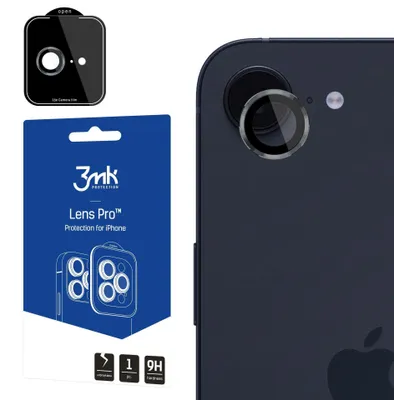Produktbild von 3mk Hybridglas Lens Protection Pro für Apple iPhone SE4/16EKamera Objektiv Kameralinse 0,04mm 9H