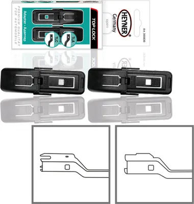 Image de Adaptateurs TL A/C pour essuie-glaces Heyner