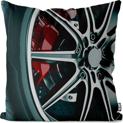 Produktbild von VOID Reifen Auto Felgen Kissenbezug Kissenhülle Sofakissen Kissen Deko Outdoor-Kissen Dekokissen