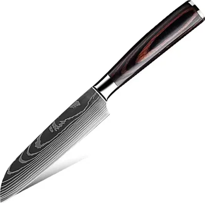 Image de Couteau de cuisine BL-38120 - Bunka Noir Marron KP38120