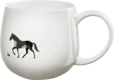Image de ASA Henkelbecher, Horse MAGU D. 10,2 cm, H. 9,5 cm, 0,4 l.